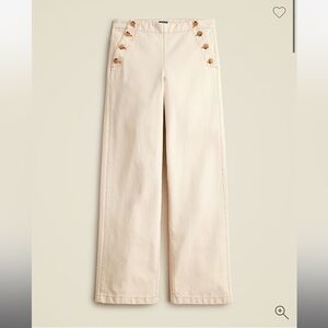 J-Crew Sailor Button Pant